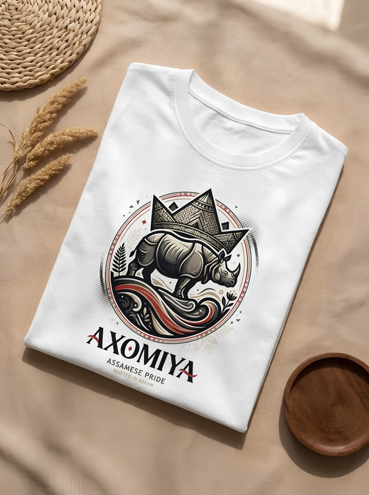 Assam Pride Oversized Unisex Classic T-Shirt – Axomiya Graphic Tee