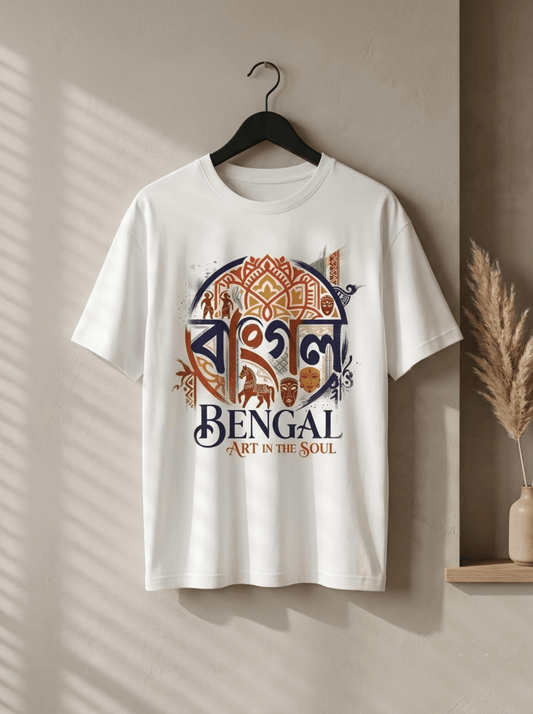 West Bengal Pride Oversized Unisex Classic T-Shirt – Bengal Graphic Tee