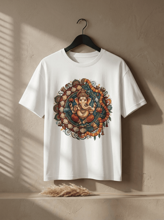 Ganesh Chaturthi Unisex Stretch T-Shirt – Ganesha Graphic Tee