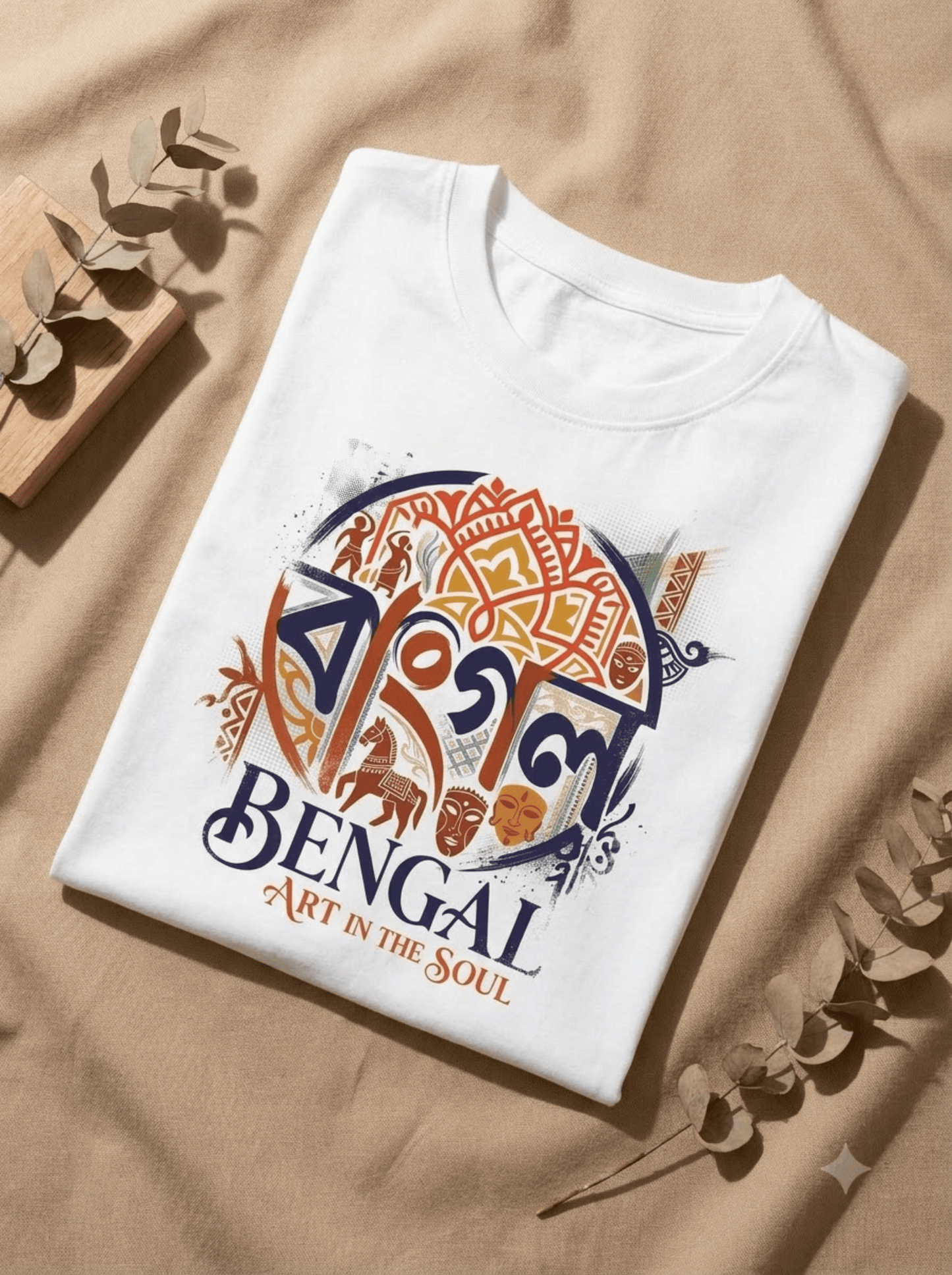 West Bengal Pride Oversized Unisex Classic T-Shirt – Bengal Graphic Tee